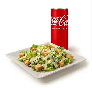 Caesar salad originale + Lattina Coca-Cola