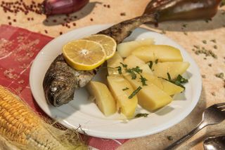 Pastrav cu garnitura