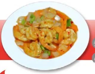 103-Langostinos con salsa picante