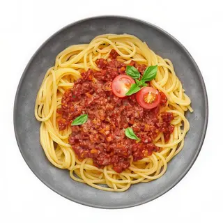 Pasta Con Salsa De Tomate