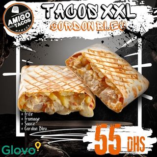 Tacos XXL Cordon Bleu