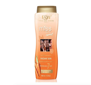 Fair & White Miss White Carrot Brightening Body Lotion 7 Day