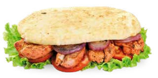 Chicken tandoori baguette