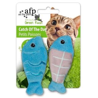 Green Rush Poissons Jouet Pour Chat