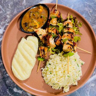 Brochettes poulet 