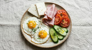 Romanian breakfast