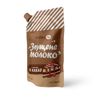 Згущене молоко незбиране з какао  (300 г)