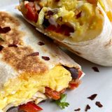tortilla egg burrito 