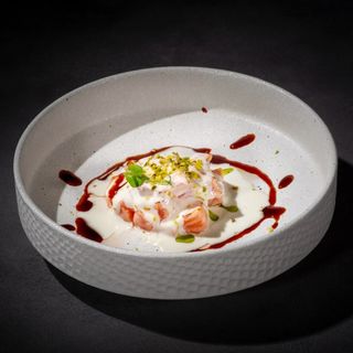 309. Burrata sake flambe'