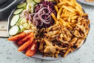 Kebab 400 g a piatto