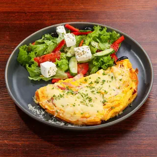 Omletă cu bacon