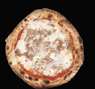 Pizza tonno e cipolla