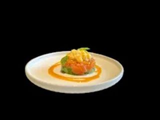 Tartare salmone mango
