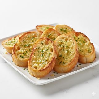 Pan Con Ajo Y Queso (Ración)