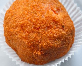 Tris arancini alla romana