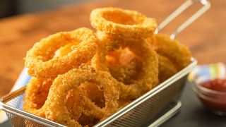 Anelli di cipolla fritti 7 pezzi