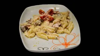 Pasta Pollo e Funghi