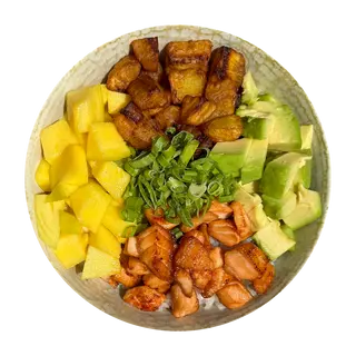 Salmon Poke Tropical
