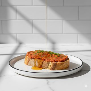 Tosta De Sobrasada Con Miel