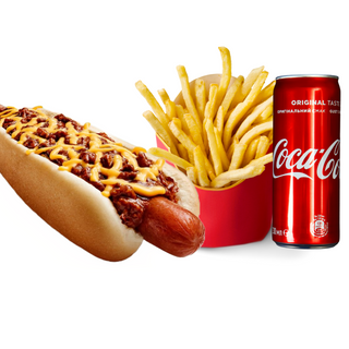 Hot dog menu