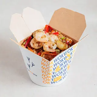 Wok pirinač sa kozicama