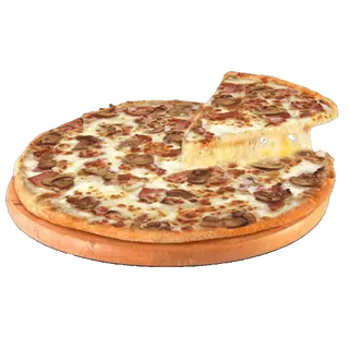 Pizza carbonara (for one)