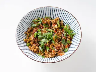 Смажений рис Чахан з телятиною (350г)