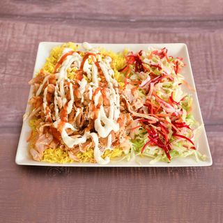 Plato de Arroz con Carne de Pollo