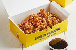 Pollo fritto al miele e burro