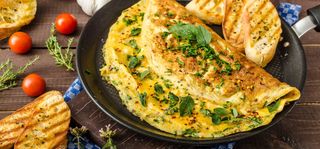 Омлет с сыром