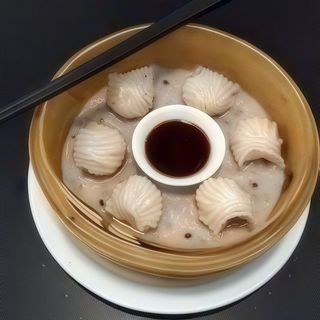 4. Ravioli di gamberi a vapore