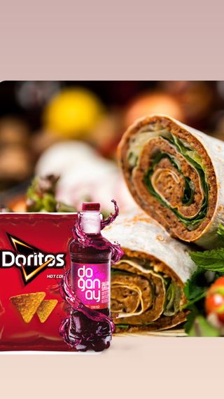 Голям дюрюм (450 г.) + с Доритос + шалгам с люто (300 мл)