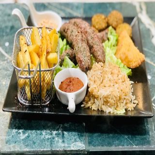 Plat Beef Kebab
