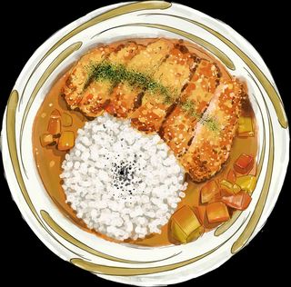 M4. Chicken katsu curry rice