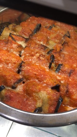 Involtini di melanzane  - porzione