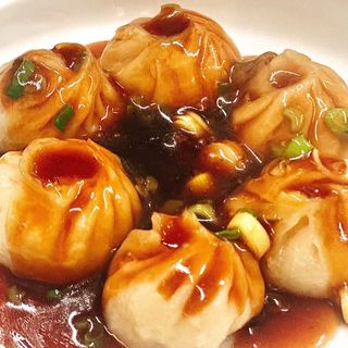 Gyoza di gamberi al brodo di soia 6 pezzi