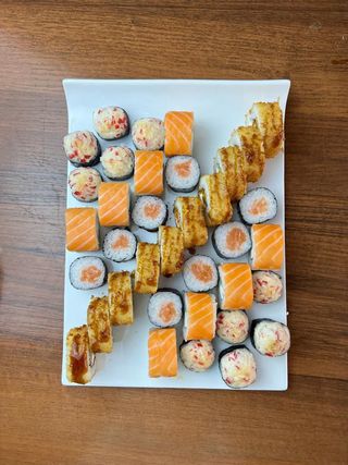 Сет с лососем