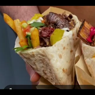  Shawarma Vegetal Con Falafel