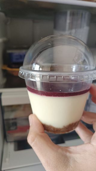 Vasito Mini Postre Tarta De Queso