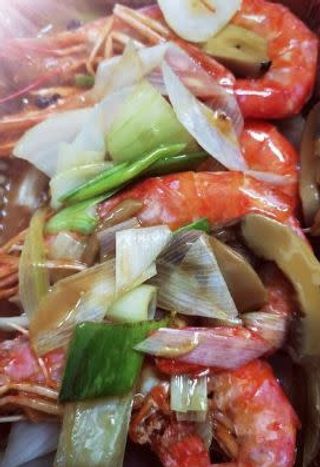 109. Gamberoni alla piastra - 4 pezzi