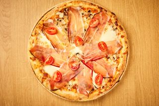 PIZZA SPECK E GORGONZOLA