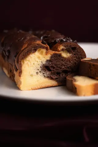 Plumcake Marmo (Cioccolato e Arancia)