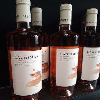 Vino Lagrimas Obergo Rosado 75Cl