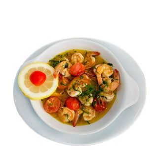 Gambas fritas à guilho