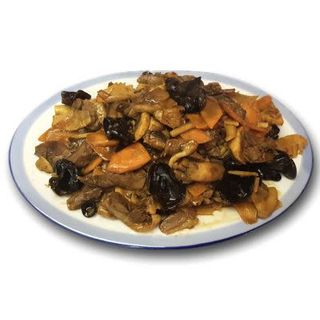 93.Патица с бамбук и китайски гъби (500г)