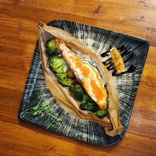 Семга в сливочном соусе