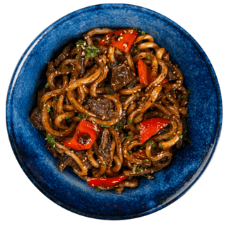 Pepper Beef Udon