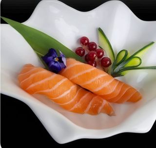 030- Nigiri Salmon (2 Pzs)