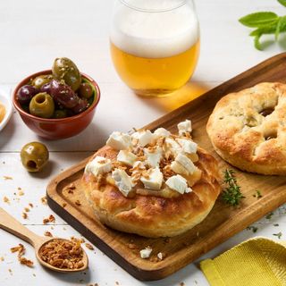 Focaccia De Compota De Poma