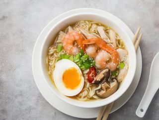 Zuppa di Ramen con Frutti di Mare